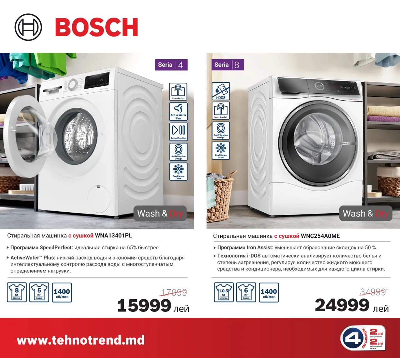 Bosch Store: Пасхальный кролик приносит скидки до -30% на технику Bosch