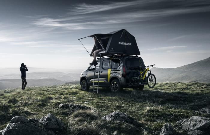Peugeot в новом обличье и с палаткой создан специально для путешествий по дикой природе