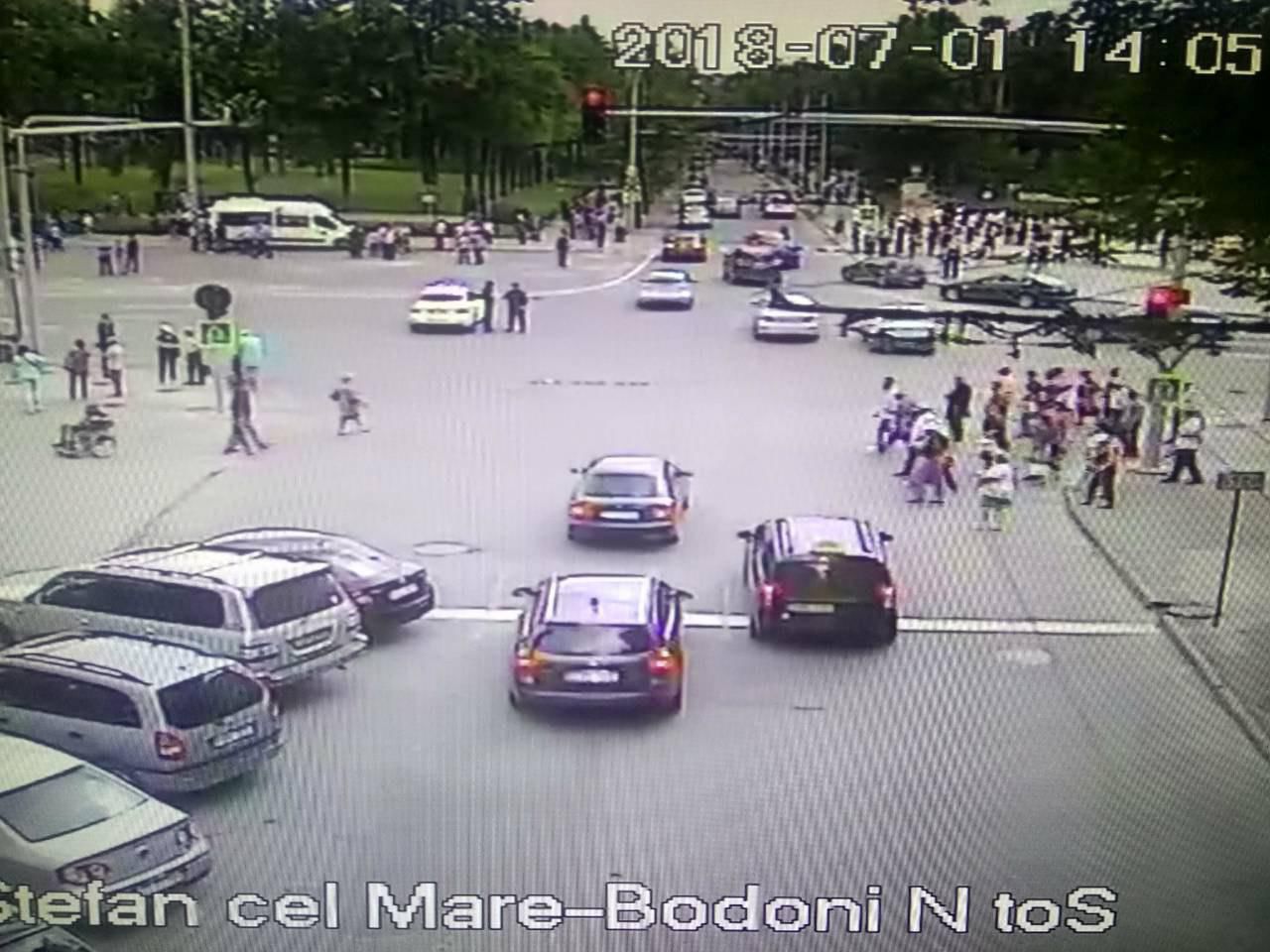 В центре Кишинева временно приостановлено движение