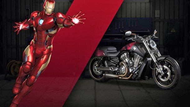 Harley-Davidson и Marvel представили супергеройские мотоциклы