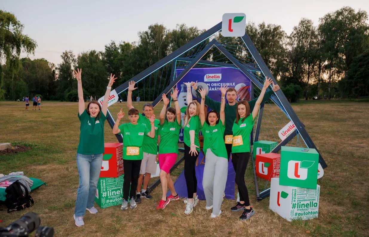 Linella – партнёр медали Chisinau 10 km Night Run 2026