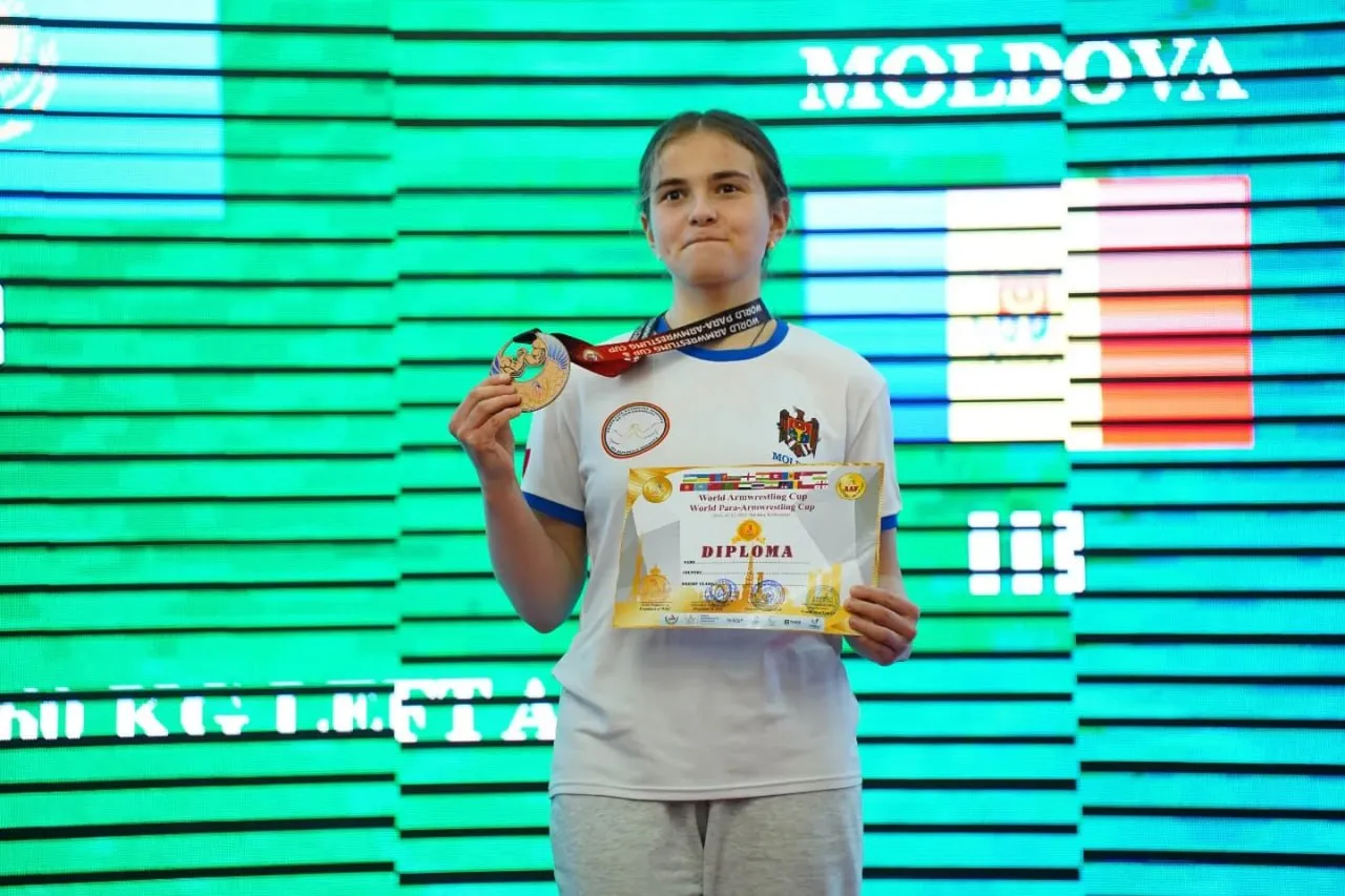 Sportivii moldoveni, medaliați la Cupa Mondială de Armwrestling