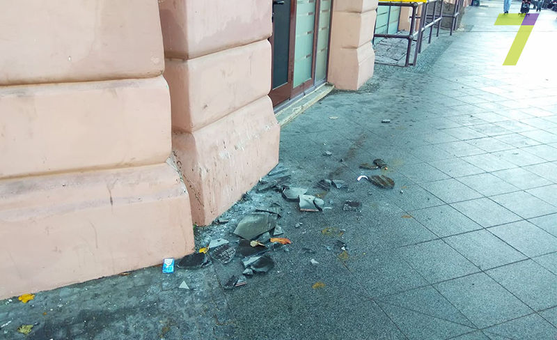 В Одессе разбили мемориальную доску погибшему 2 мая десятнику "Правого сектора"