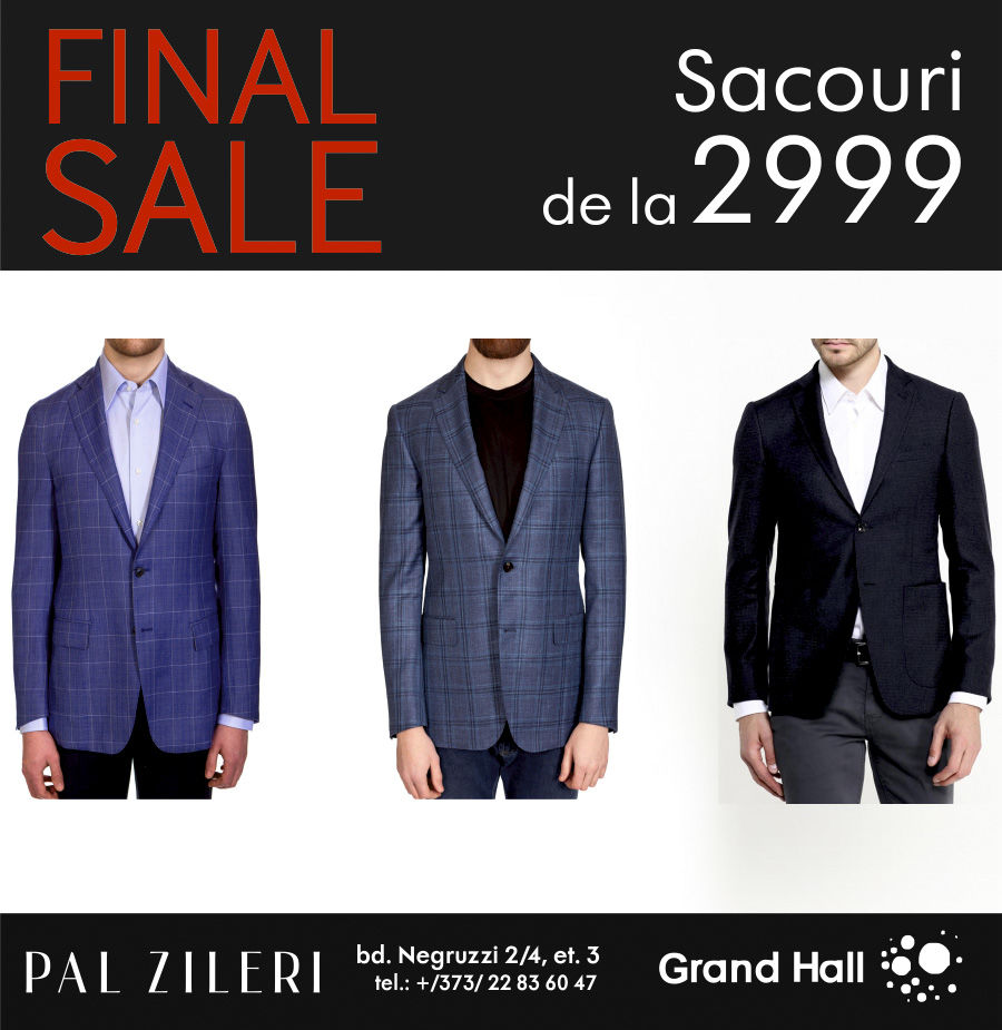 Pal Zileri: Reduceri finale de lux pentru toate colecțiile ®