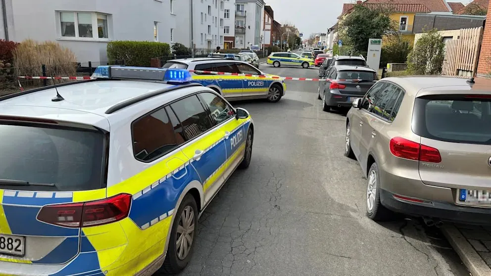 В Германии полиция застрелила вооруженного мужчину