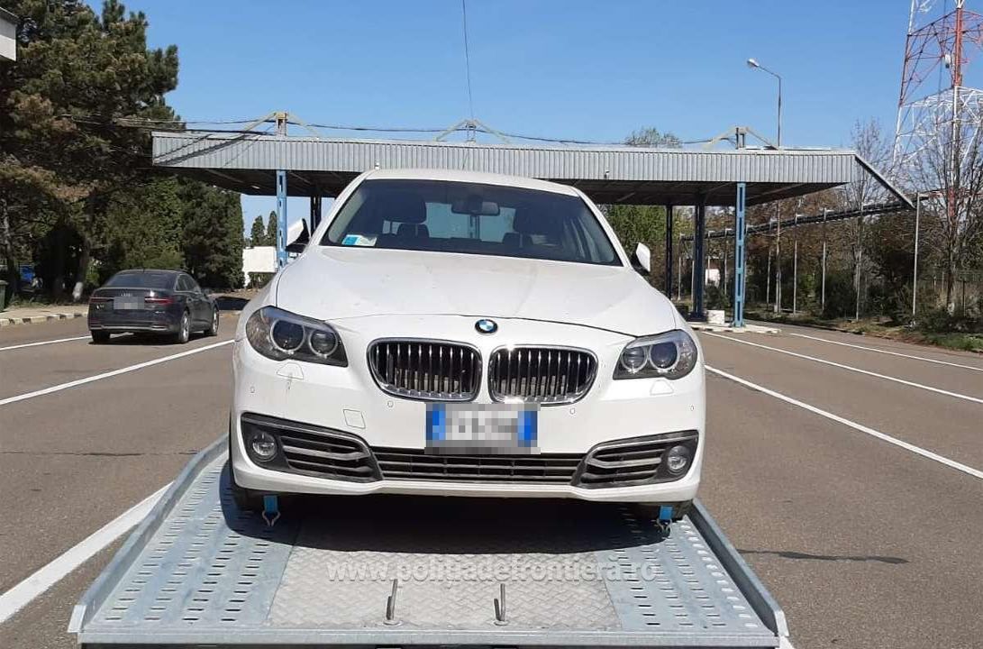 У молдаванина в Румынии изъяли BMW, разыскиваемый властями Италии