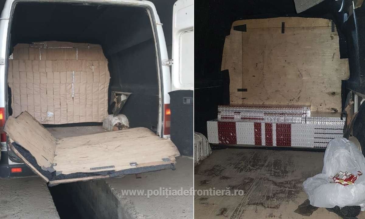 Пограничники обнаружили фургон, "упакованный" молдавскими сигаретами