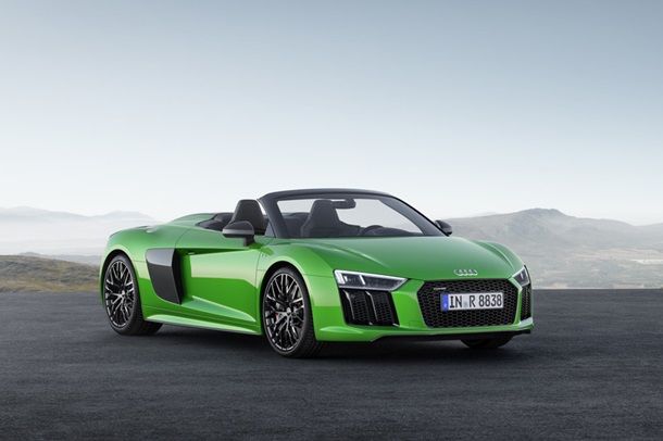 Audi показала свой самый мощный родстер