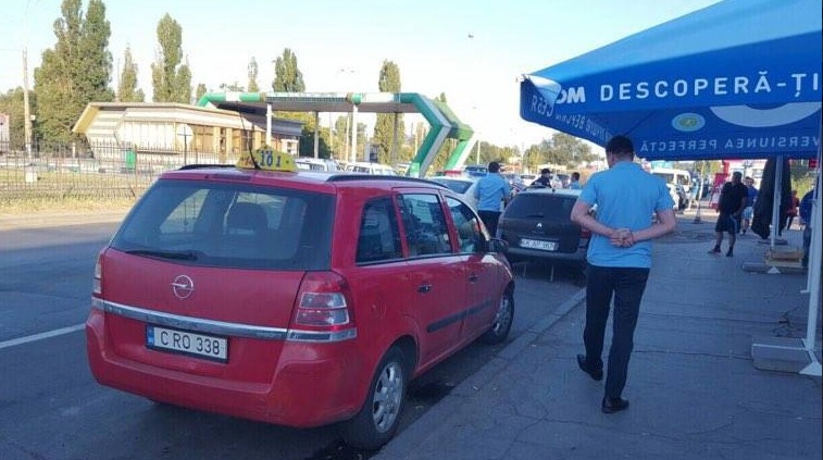 В результате проверок на северном автовокзале некоторые такси остались без номеров