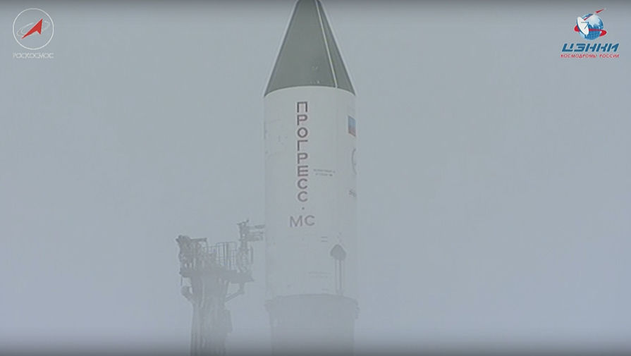 Космический корабль «Прогресс МС-08» пристыковался к МКС