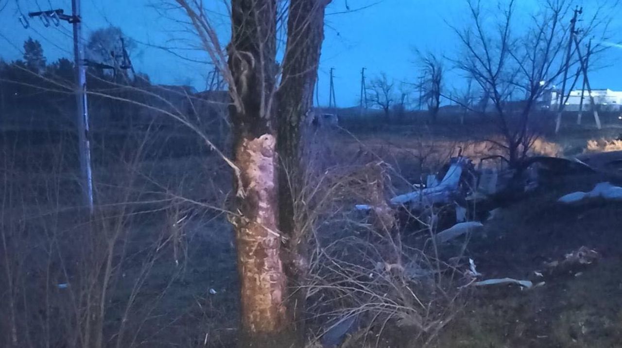 В Фалештском районе водитель за рулем Mercedes врезался в дерево и погиб