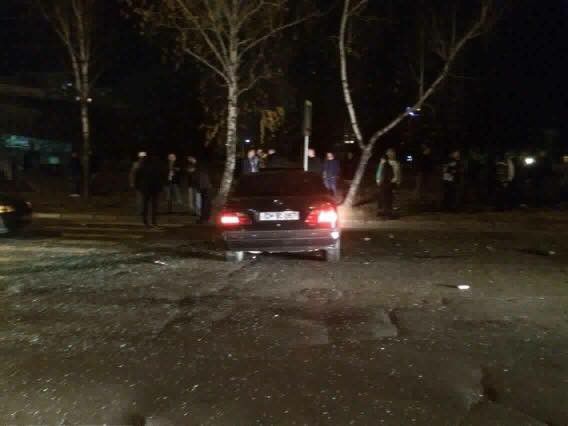 Серьезная авария с участием трех автомобилей произошла на Рышкановке
