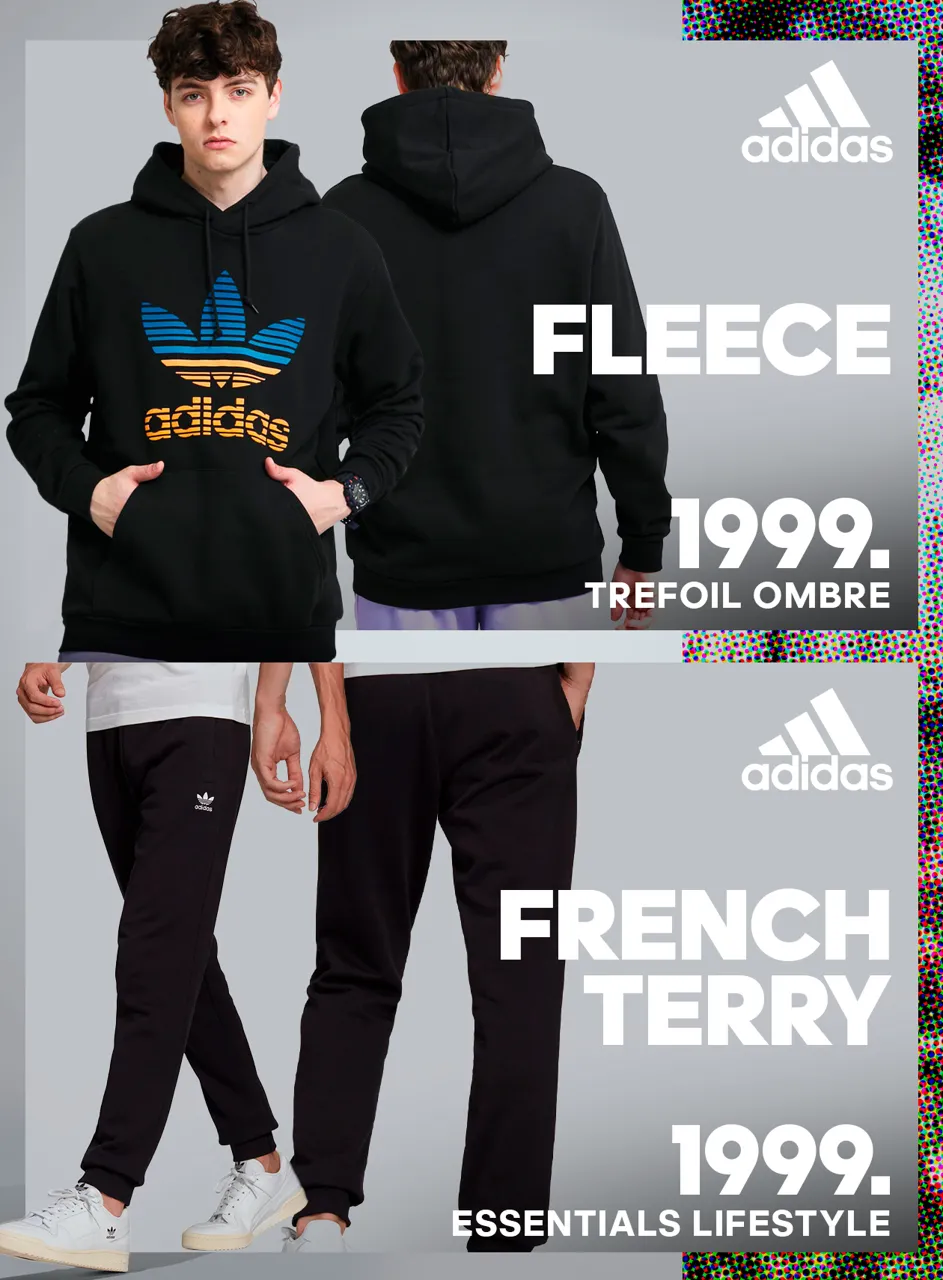 Adidas: Весенняя коллекция по супер ценам