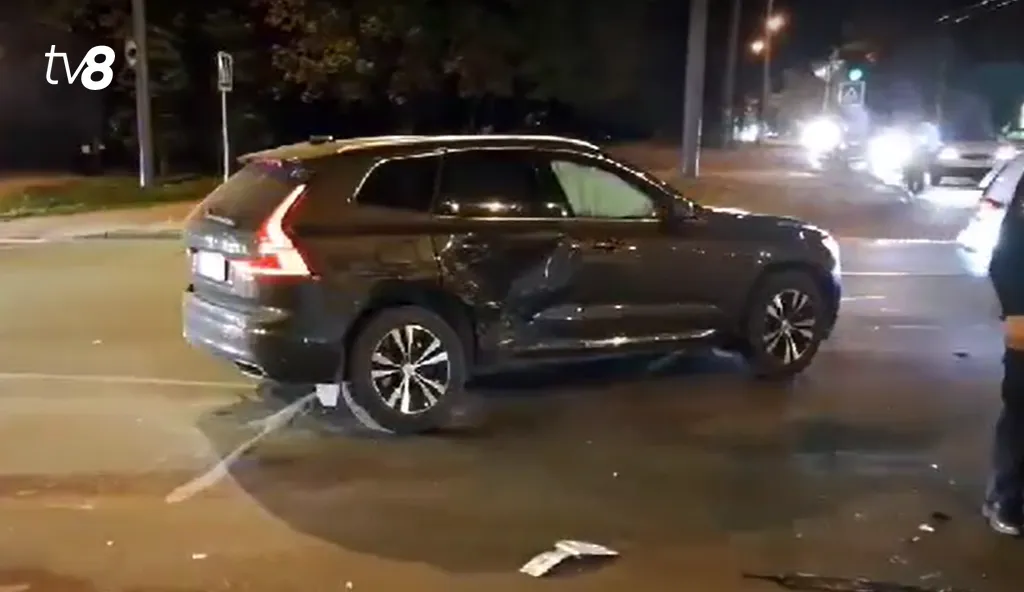 В Кишиневе произошло ДТП с участием машины полиции
