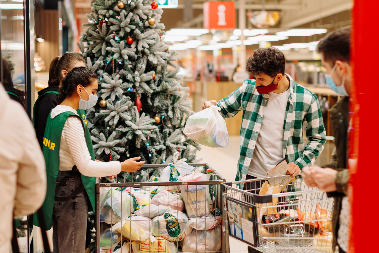 Kaufland: За один день собрано 3700 кг продуктов