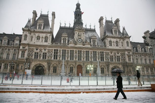 Europa, sub zăpadă: imagini superbe cu obiective turistice celebre acoperite de nea