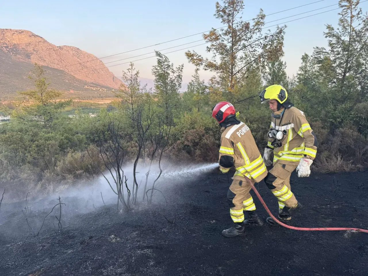 Pompierii moldoveni continuă lupta împotriva incendiilor din Grecia