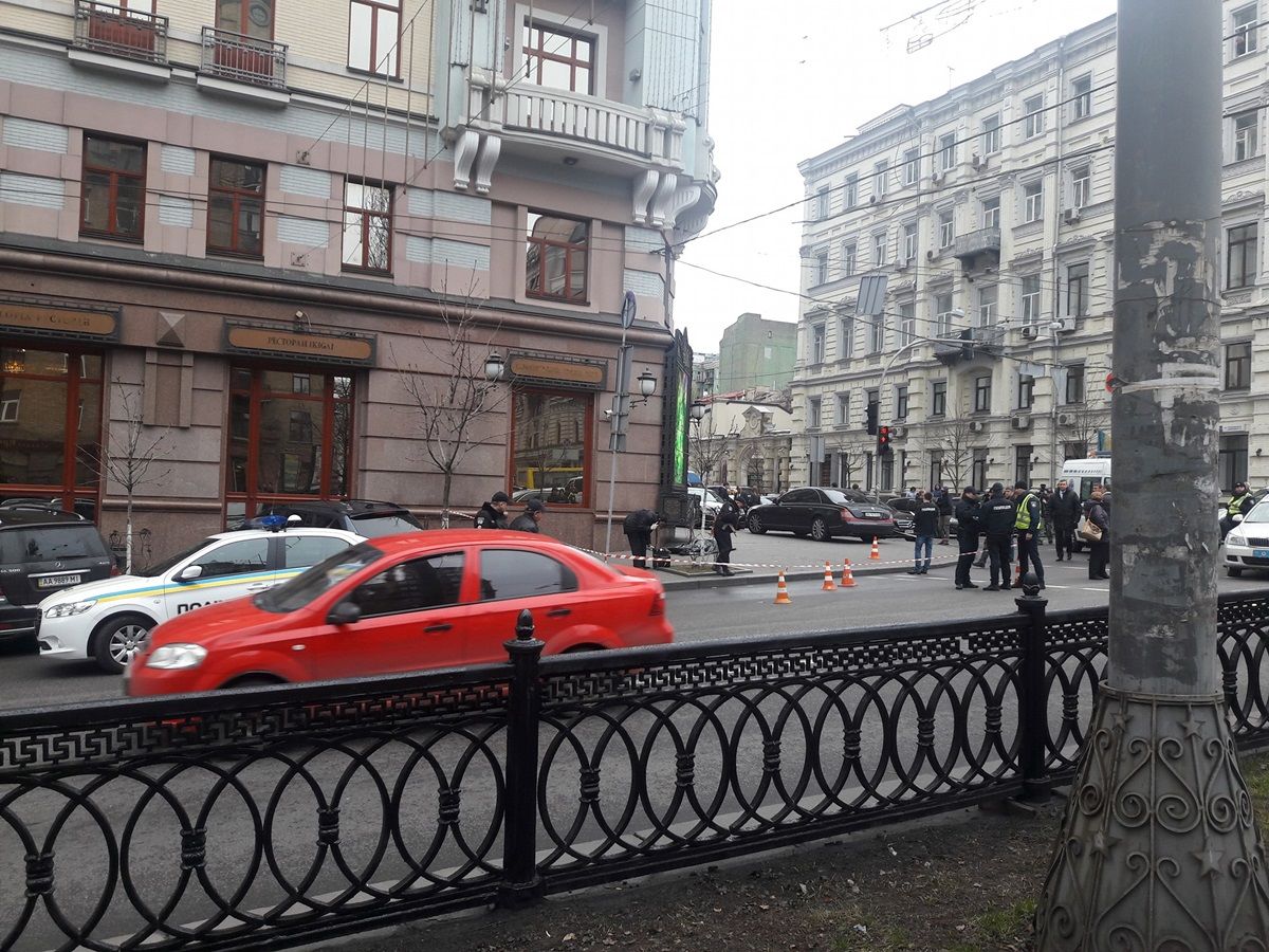 В центре Киева расстреляли двух человек