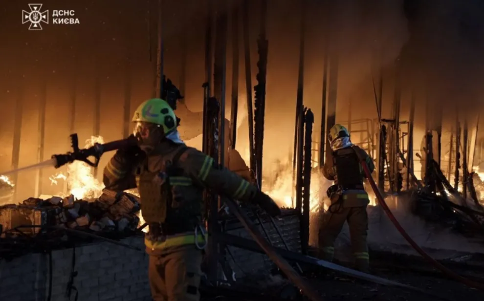 În Kiev și Odesa au izbucnit incendii după căderea dronelor Shahed