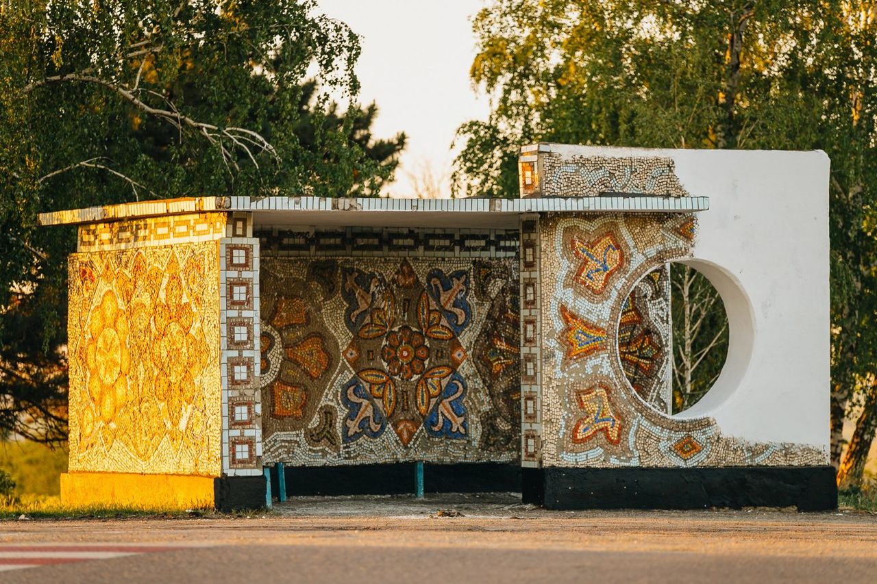 Фотограф из Унген Серджиу Котруцэ снял проект о мозаичных остановках