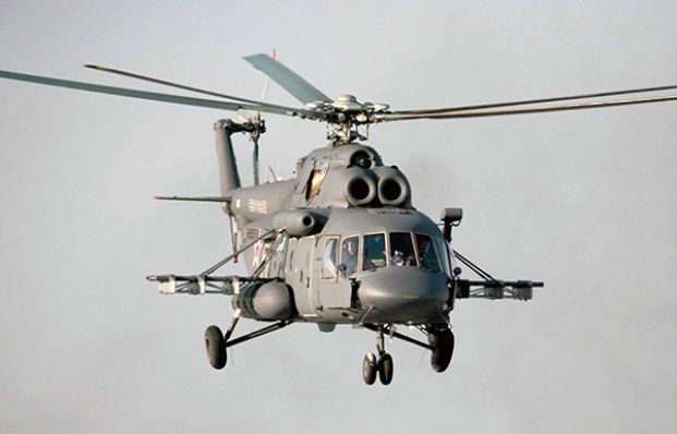 В Чечне разбился вертолет Ми-8