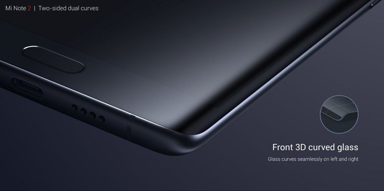 Xiaomi представила мощный флагман Mi Note 2