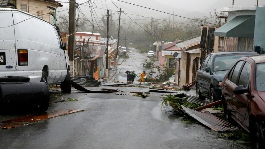 Pană de curent pe întreaga insulă Puerto Rico din cauza uraganului Maria