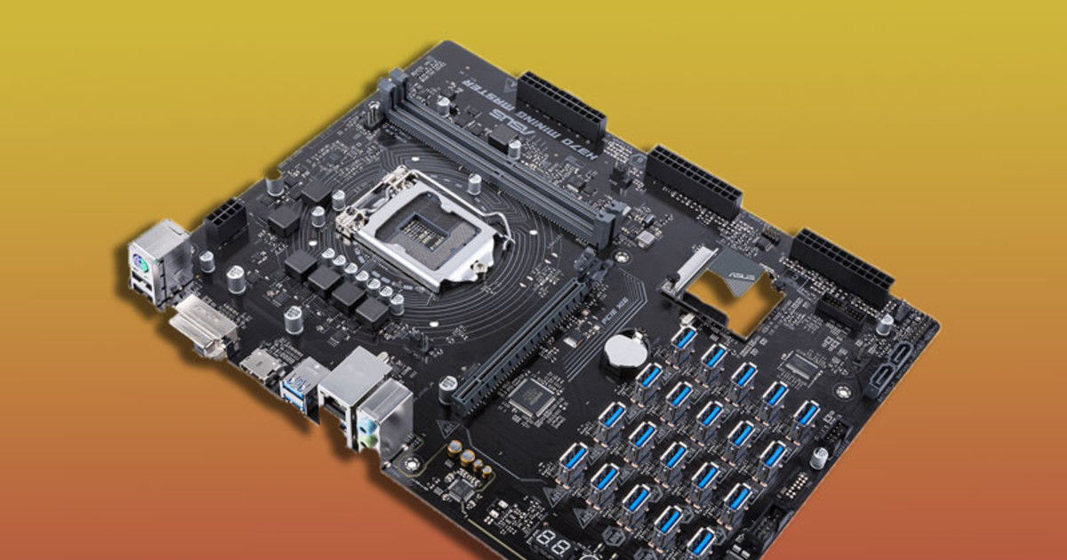 Asus выпустила материнскую плату для майнинга
