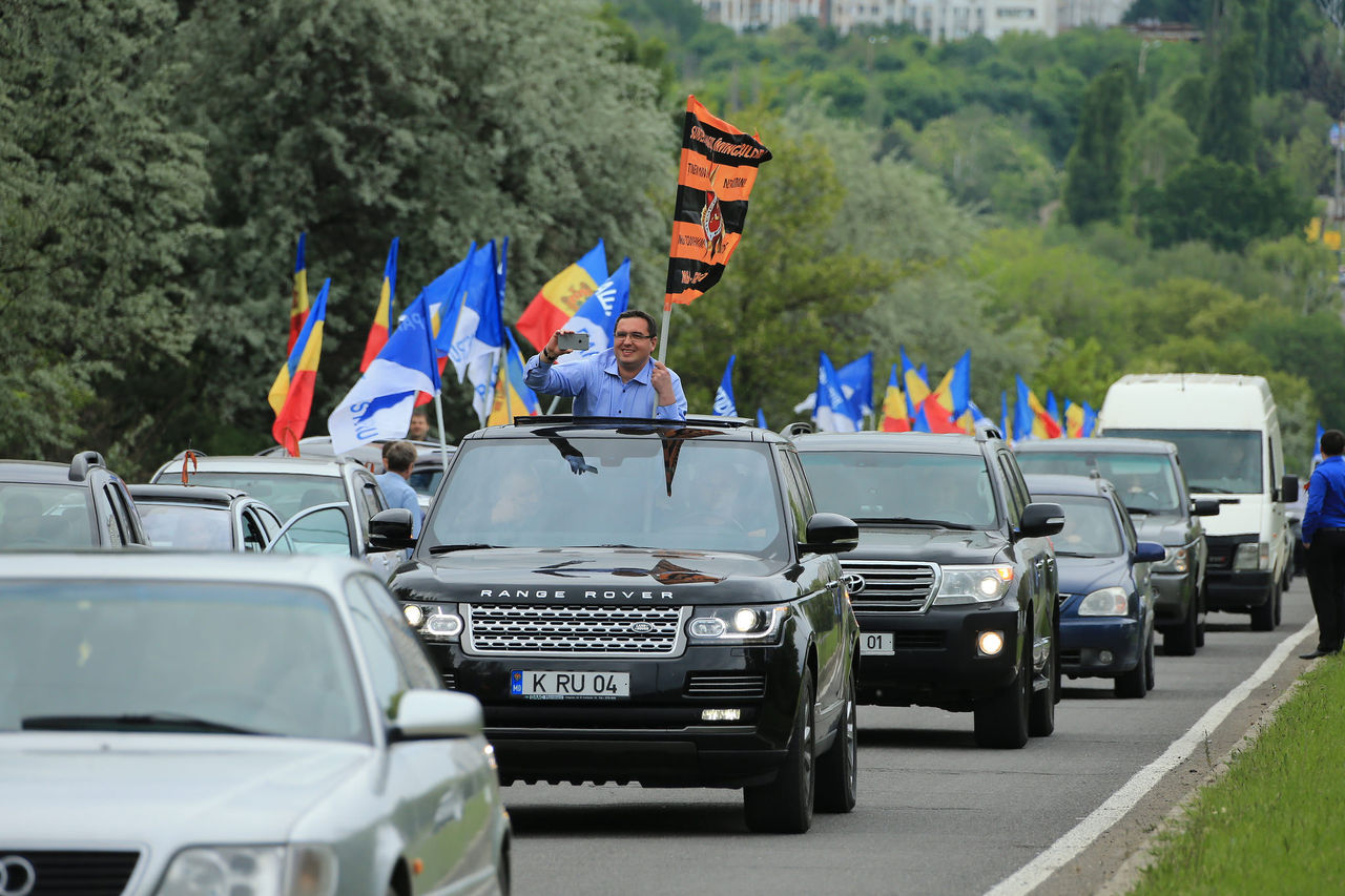 Усатый возглавил праздничный автопробег «Кишинев-Шерпены»