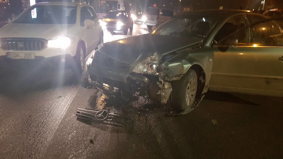 Авария в центре Кишинева: пострадала женщина