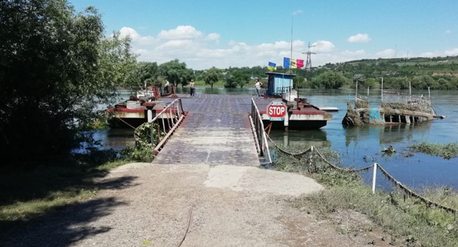 КПП паромного типа Косэуць-Ямполь приостановил свою деятельность