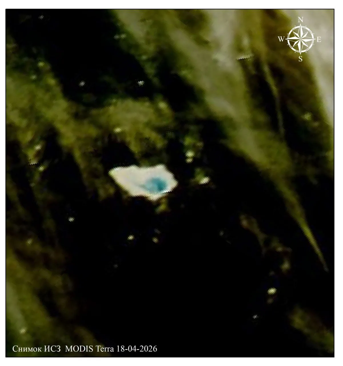 Айсберг, считавшийся самым крупным в мире, потерял 99% своей площади