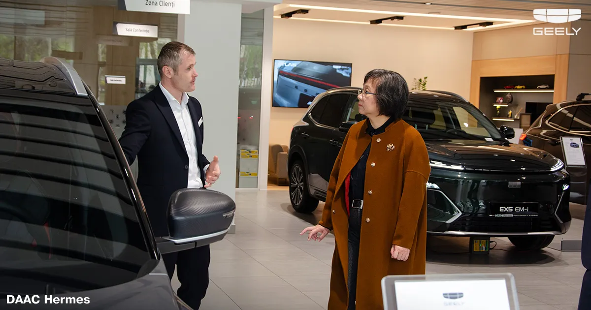 Посол Китая в Молдове посетила шоурум Geely Moldova