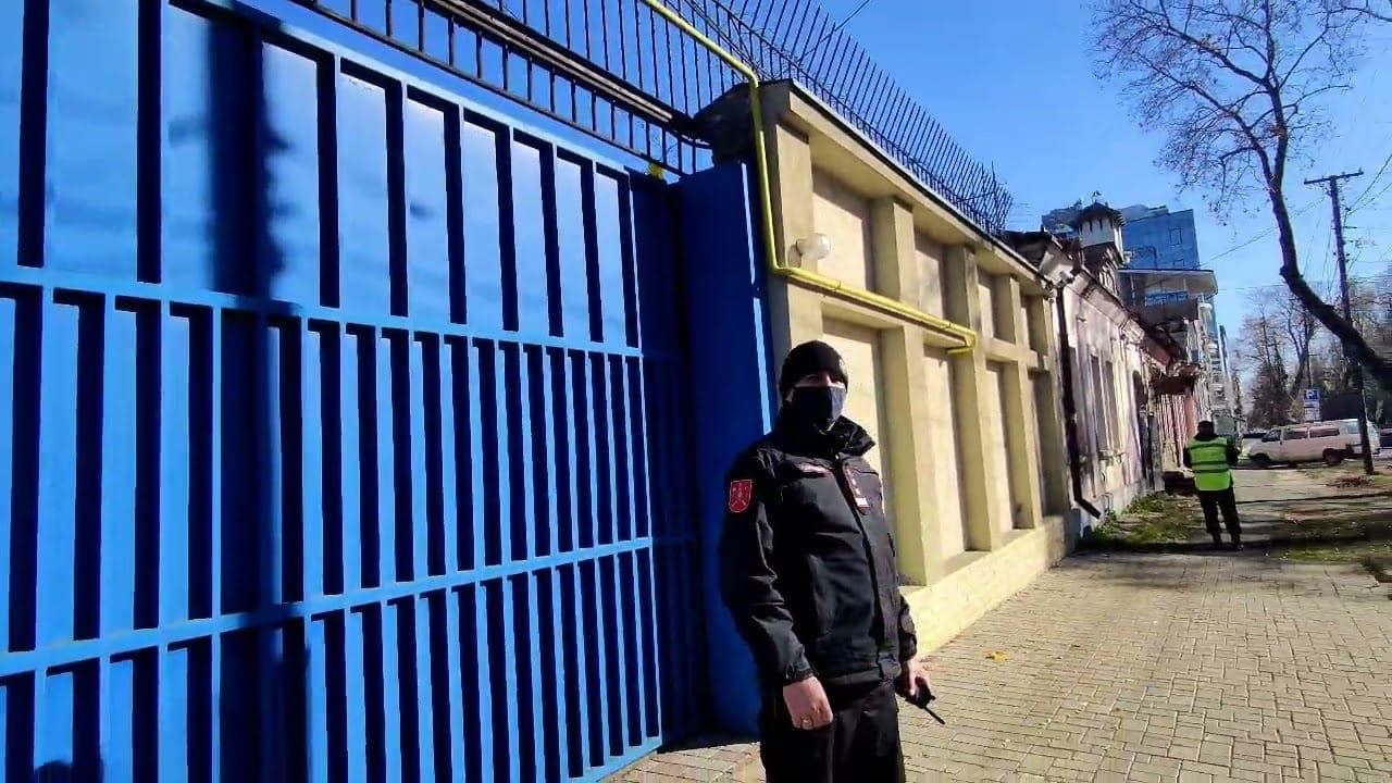 В Кишиневе прошла акция протеста в поддержку Саакашвили