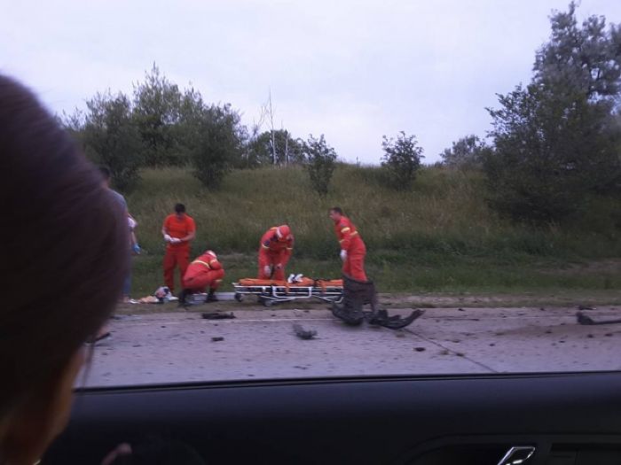 Серьезная авария произошла сегодня на трассе Кишинев-Бельцы