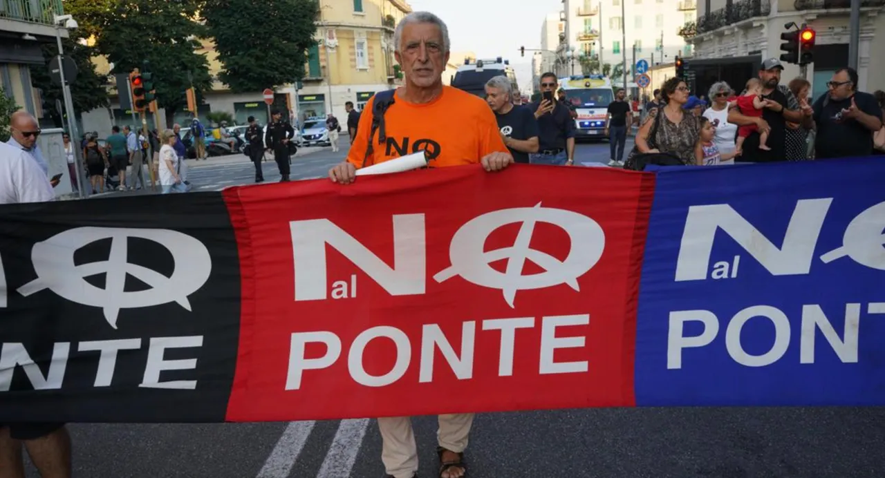 Protest împotriva podului către continent în Sicilia