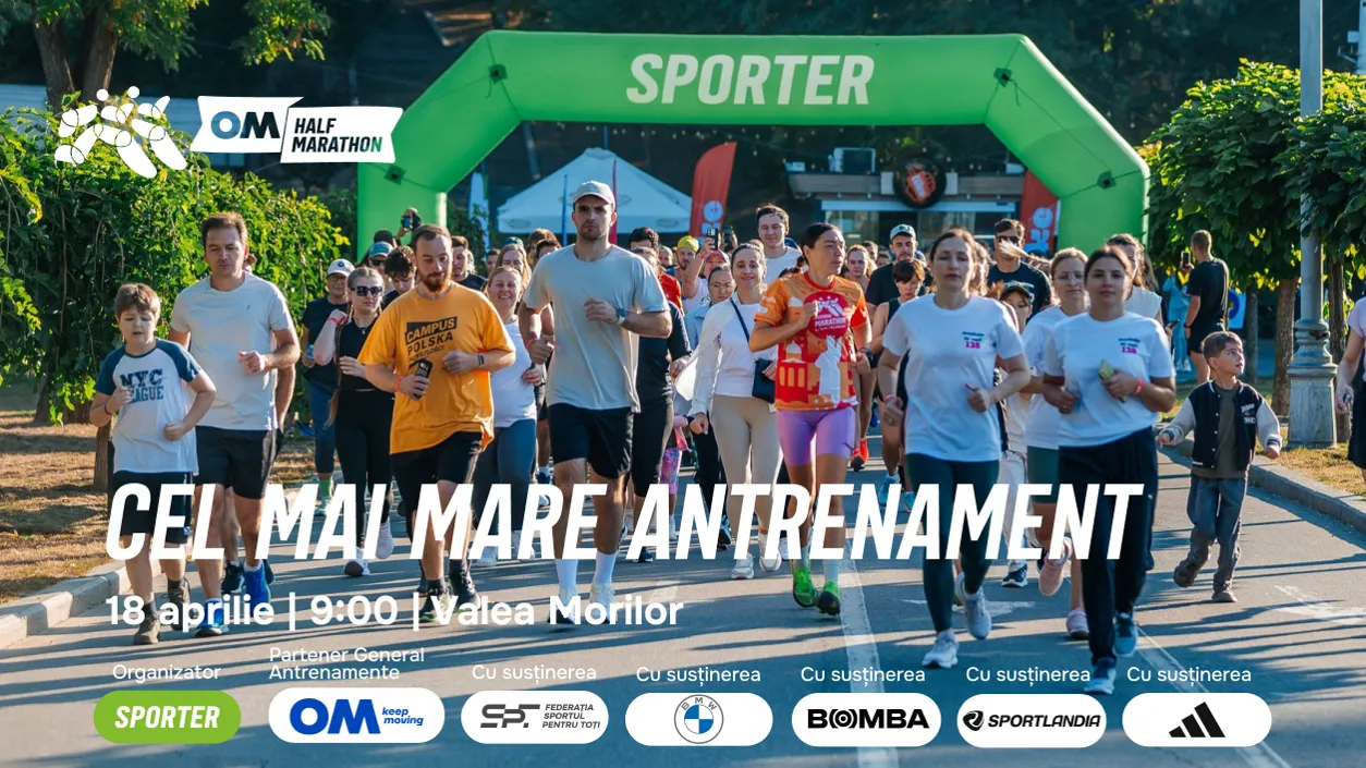 Antrenament de alergare – 18 aprilie