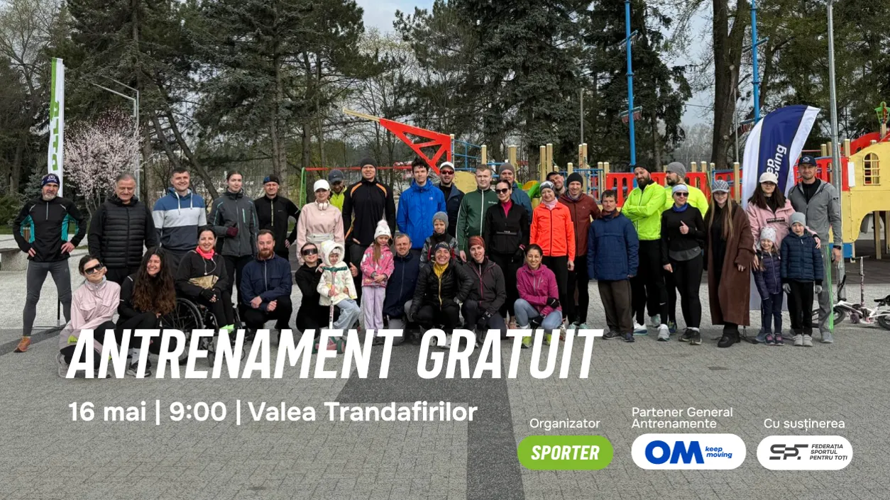 Antrenament de alergare – 16 mai