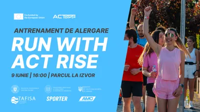 Antrenament de alergare ACT RISE – 9 iunie