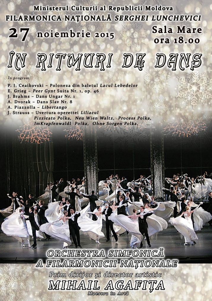 in ritmuri de dans, filarmonica nationala