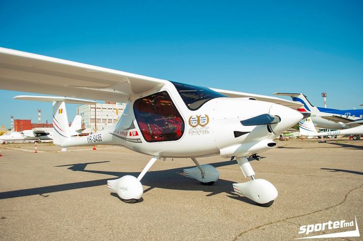 Show aerian de excepţie la Aeroportul Internaţional Chişinău