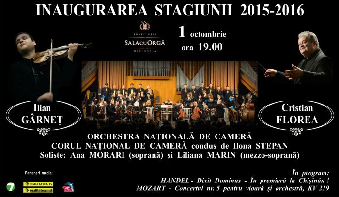 orchestra națională, concert in chisinau