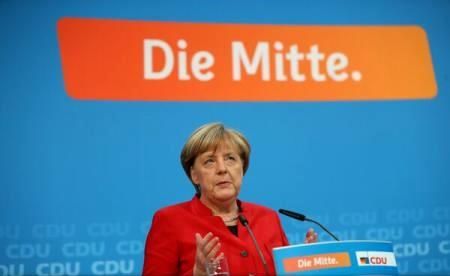 angela merkel, candidat