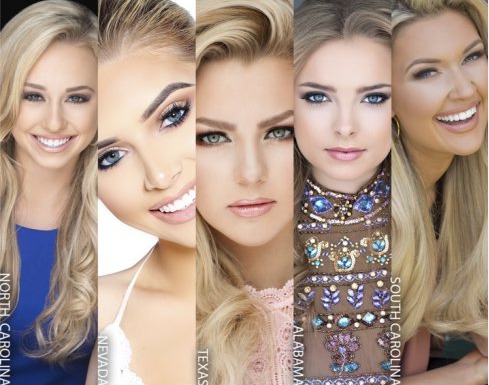 miss teen usa, одно лицо