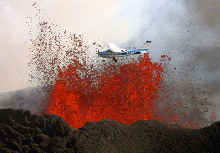 omenire, eruptie