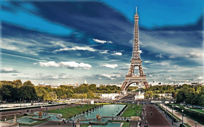 страны архитектура Париж Франция Эйфелева Башня загрузить