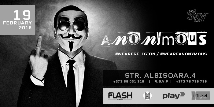 anonymous, party