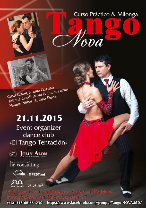 milonga tango nova, tango