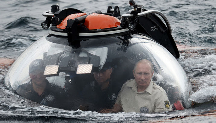 putin, scufundari