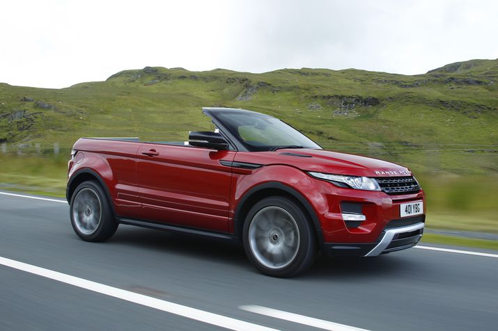 cabriolet, range rover evoque convertible